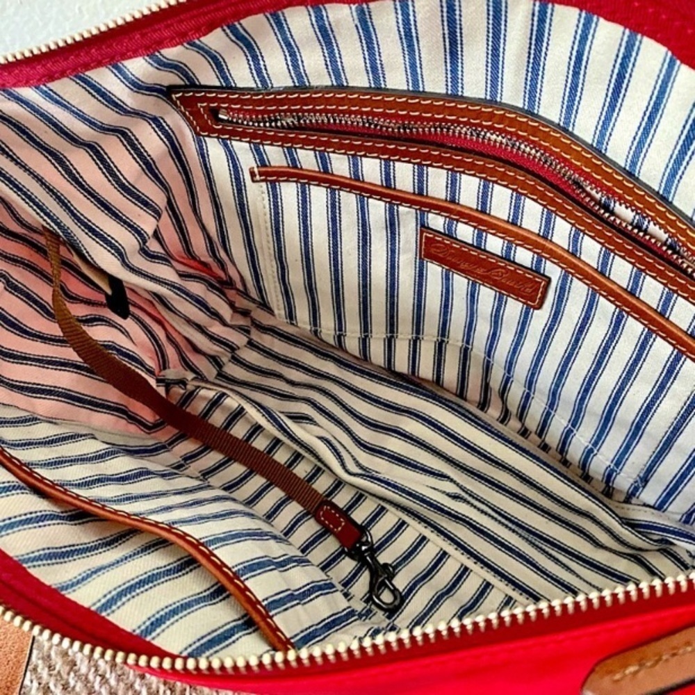Dooney & Bourke Wayfarer Zip Tote Bag Red - Picture 11 of 16